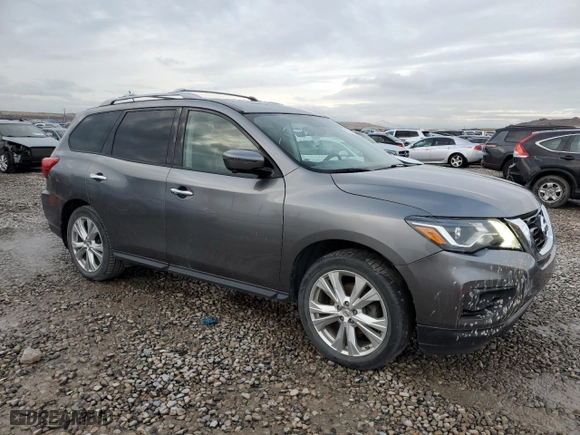 2018 Nissan Pathfinder SL with VIN 5N1DR2MM6JC620184, listed as a Copart auction lot 87311484 with 116,328 mi miles and Clean Title. Bid and sale history available at carsss.com. Image 4.
