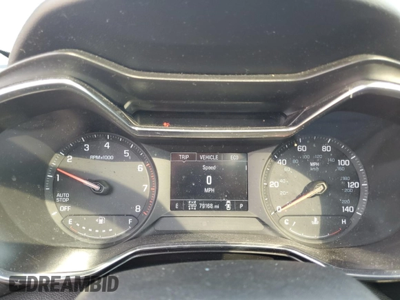 2021 Chevrolet TrailBlazer LT with VIN KL79MRSL6MB172824, listed as a Copart auction lot 49166385 with 79,168 mi miles and Salvage Title. Bid and sale history available at DreamBid. Image 9.