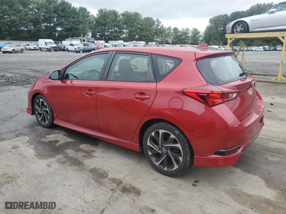 2017 Toyota Corolla iM with VIN JTNKARJE6HJ540877, listed as a Copart auction lot 73573084 with 53,596 mi miles and Salvage Title. Bid and sale history available at carsss.com. Image 2.