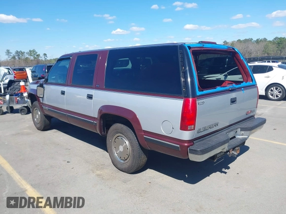 1994 GMC Suburban с VIN 1GKFK16K3RJ768618, выставлен на аукционе IAAI как лот 41795895 с пробегом 206 124 миль миль и . История ставок и продаж доступна на DreamBid. Изображение 3.