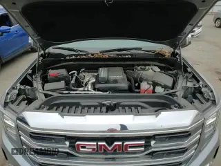 2023 GMC Sierra 1500 SLT with VIN 3GTUUDE82PG196847, listed as a Copart auction lot 86177374 with 16,650 mi miles and Salvage title. Bid and sale history available at DreamBid. Image 12.