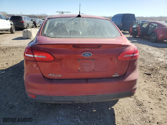 2018 Ford Focus SE with VIN 1FADP3FE5JL244377, listed as a Copart auction lot 46812585 with 83,881 mi miles and Salvage Title. Bid and sale history available at carsss.com. Image 6.