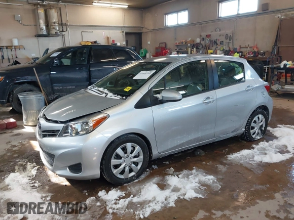 2013 Toyota Yaris L with VIN JTDKTUD39DD547326, listed as a IAAI auction lot 41600568 with 155,130 mi miles and . Bid and sale history available at carsss.com. Image 17.