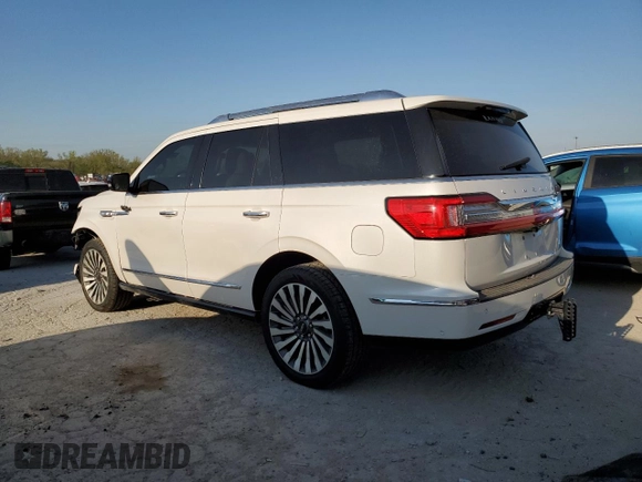 2019 Lincoln Navigator Reserve with VIN 5LMJJ2LT6KEL14320, listed as a Copart auction lot 53063425 with 50,372 mi miles and Salvage title. Bid and sale history available at DreamBid. Image 2.