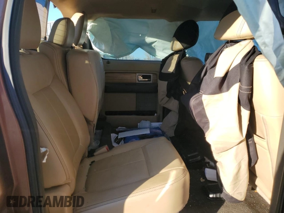 2011 Ford F-150 Lariat with VIN 1FTFW1E66BFC04734, listed as a Copart auction lot 89369565 with 0 mi miles and Salvage Title. Bid and sale history available at carsss.com. Image 10.