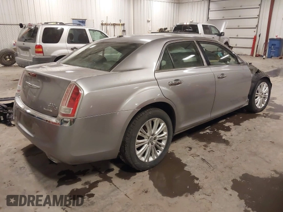 2013 Chrysler 300 with VIN 2C3CCAKT9DH581098, listed as a IAAI auction lot 41411138 with 104,732 mi miles. Bid and sale history available at carsss.com. Image 4.