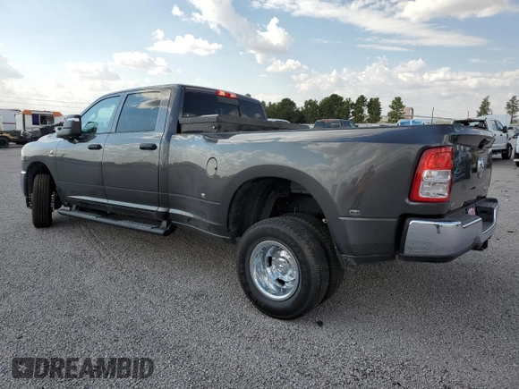 2024 Ram 3500 Tradesman with VIN 3C63RRGL1RG317583, listed as a Copart auction lot 69928554 with 839 mi miles and Salvage Title. Bid and sale history available at carsss.com. Image 2.