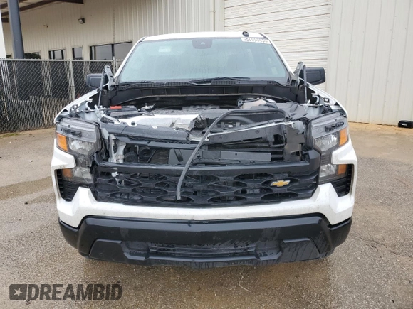 2023 Chevrolet Silverado 1500 Work Truck with VIN 3GCNAAEK8PG339758, listed as a Copart auction lot 54698095 with 38,046 mi miles and Clean Title. Bid and sale history available at DreamBid. Image 5.