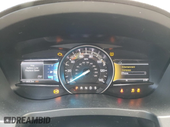 2017 Ford Explorer XLT z VIN 1FM5K8D85HGD09198, wystawiony jako Copart lot #53959655 z przebiegiem 141 868 mil mil oraz Szkoda całkowita • Salvage title. Historia ofert i sprzedaży dostępna na DreamBid. Obrazek 9.