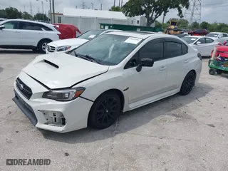 2019 Subaru WRX Limited with VIN JF1VA1N66K8827839, listed as a IAAI auction lot 40058882 with NaN miles. Bid and sale history available at carsss.com. Image 17.
