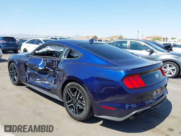 2020 Ford Mustang EcoBoost z VIN 1FA6P8TH7L5182508, wystawiony jako IAAI lot #42621368 z przebiegiem 75 597 mil mil oraz . Historia ofert i sprzedaży dostępna na DreamBid. Obrazek 3.