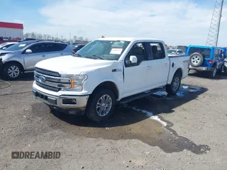 2019 Ford F-150 XL with VIN 1FTEW1EPXKKD91438, listed as a IAAI auction lot 41821555 with 81,683 mi miles. Bid and sale history available at carsss.com. Image 2.