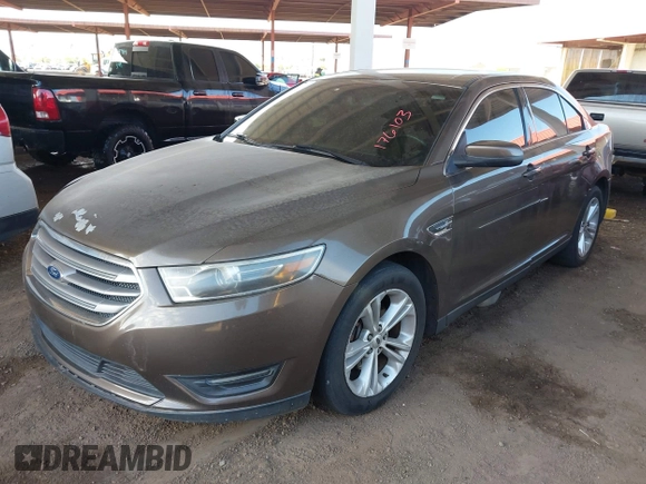 2015 Ford Taurus SEL with VIN 1FAHP2H87FG176103, listed as a IAAI auction lot 41950844 with 205,014 mi miles. Bid and sale history available at carsss.com. Image 17.