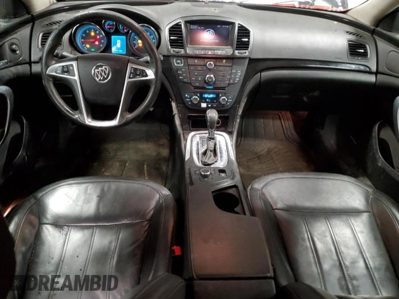 2013 Buick Regal Turbo Premium 2 with VIN 2G4GT5GV6D9141425, listed as a Copart auction lot 49825865 with 125,433 mi miles and Salvage title. Bid and sale history available at DreamBid. Image 8.