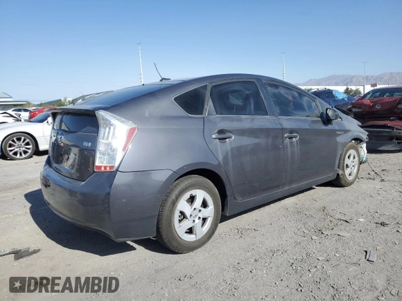 2011 Toyota Prius I z VIN JTDKN3DU6B1456459, wystawiony jako Copart lot #56850975 z przebiegiem 124 083 mil mil oraz Szkoda całkowita • Salvage title. Historia ofert i sprzedaży dostępna na DreamBid. Obrazek 3.