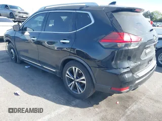 2017 Nissan Rogue SL with VIN JN8AT2MT6HW391390, listed as a IAAI auction lot 41852317 with 72,660 mi miles and . Bid and sale history available at carsss.com. Image 3.