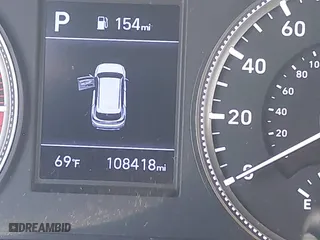 2019 Hyundai Santa Fe SE with VIN 5NMS23AD3KH117001, listed as a IAAI auction lot 41898888 with 108,418 mi miles. Bid and sale history available at carsss.com. Image 15.