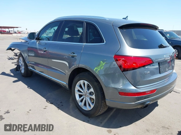 2015 Audi Q5 Premium Plus with VIN WA1LFAFP8FA129901, listed as a IAAI auction lot 41998617 with 109,008 mi miles and . Bid and sale history available at DreamBid. Image 3.