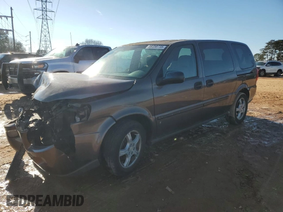 2008 Chevrolet Uplander LS with VIN 1GNDV23178D194525, listed as a Copart auction lot 88358735 with 200,057 mi miles and Salvage Title. Bid and sale history available at carsss.com. Image 1.