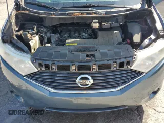 2011 Nissan Quest SL z VIN JN8AE2KP6B9009056, wystawiony jako Copart lot #62034635 z przebiegiem 132 065 mil mil oraz Czysty tytuł • Clean title. Historia ofert i sprzedaży dostępna na DreamBid. Obrazek 12.