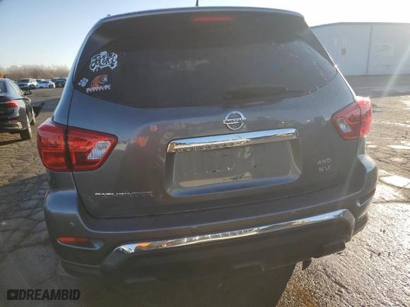 2018 Nissan Pathfinder SV with VIN 5N1DR2MM4JC642572, listed as a Copart auction lot 84014134 with 88,715 mi miles and Clean Title. Bid and sale history available at carsss.com. Image 6.