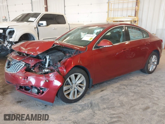 2015 Buick Regal with VIN 2G4GK5EX7F9129715, listed as a IAAI auction lot 42635397 with 152,339 mi miles and . Bid and sale history available at DreamBid. Image 17.