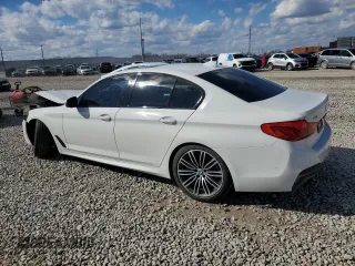 2019 BMW 5 Series 530i xDrive with VIN WBAJA7C50KG911549, listed as a Copart auction lot 50158135 with 91,390 mi miles and Salvage title. Bid and sale history available at DreamBid. Image 2.