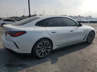 2023 BMW 4 Series 430i with VIN WBA63AV04PFP55575, listed as a Copart auction lot 83622774 with 18,167 mi miles and Salvage title. Bid and sale history available at DreamBid. Image 3.