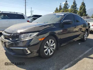 2021 Honda Civic LX z VIN 2HGFC2F66MH518562, wystawiony jako Copart lot #56552165 z przebiegiem 53 209 mil mil oraz Szkoda całkowita • Salvage title. Historia ofert i sprzedaży dostępna na DreamBid. Obrazek 1.