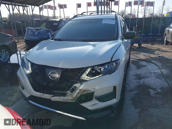 2017 Nissan Rogue SV with VIN 5N1AT2MT4HC886941, listed as a IAAI auction lot 41931973 with 134,249 mi miles and . Bid and sale history available at DreamBid. Image 12.