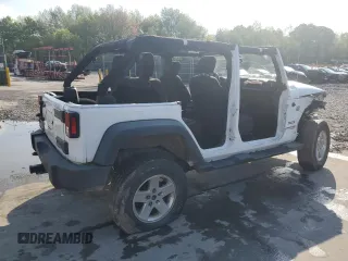 2013 Jeep Wrangler Unlimited Sport z VIN 1C4BJWDG3DL701619, wystawiony jako Copart lot #55880055 z przebiegiem Nie podano mil oraz Szkoda całkowita • Salvage title. Historia ofert i sprzedaży dostępna na DreamBid. Obrazek 3.