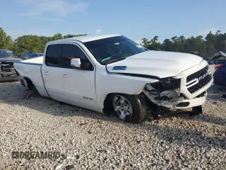 2023 Ram 1500 Big Horn with VIN 1C6SRFBTXPN554661, listed as a Copart auction lot 62557274 with 19,560 mi miles and Salvage Title. Bid and sale history available at carsss.com. Image 4.