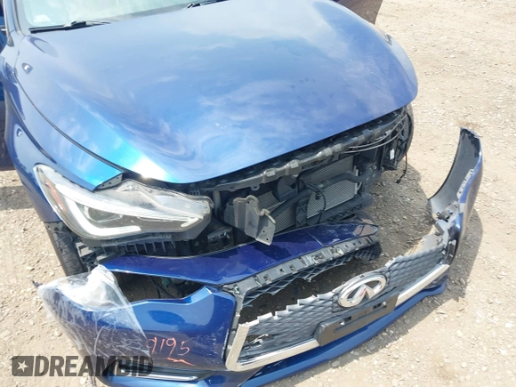 2017 Infiniti Q60 Premium with VIN JN1EV7EL7HM552511, listed as a IAAI auction lot 42558644 with 92,565 mi miles and . Bid and sale history available at DreamBid. Image 6.