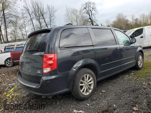 2016 Dodge Grand Caravan SXT with VIN 2C4RDGCG5GR310805, listed as a Copart auction lot 49683255 with 93,703 mi miles and Salvage Title. Bid and sale history available at carsss.com. Image 3.