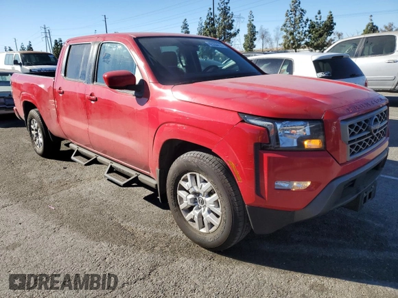 2022 Nissan Frontier SV with VIN 1N6ED1FJ0NN604848, listed as a Copart auction lot 42333815 with 158,373 mi miles and Salvage title. Bid and sale history available at DreamBid. Image 4.