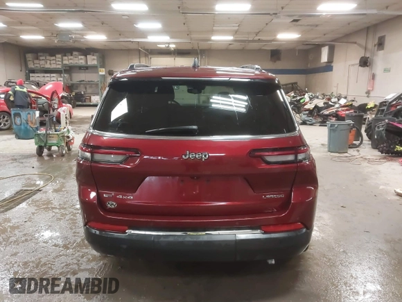 2021 Jeep Grand Cherokee Altitude z VIN 1C4RJKAG4M8169893, wystawiony jako IAAI lot #41660912 z przebiegiem 39 535 mil mil oraz . Historia ofert i sprzedaży dostępna na DreamBid. Obrazek 17.