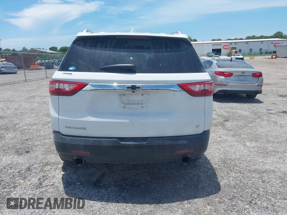 2018 Chevrolet Traverse LT Cloth with VIN 1GNERGKW0JJ185871, listed as a IAAI auction lot 42559907 with 110,722 mi miles and . Bid and sale history available at DreamBid. Image 16.