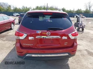 2014 Nissan Pathfinder SV with VIN 5N1AR2MM4EC660823, listed as a IAAI auction lot 41932472 with 167,787 mi miles. Bid and sale history available at carsss.com. Image 17.