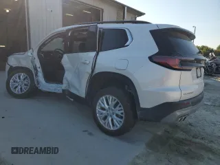 2024 GMC Acadia FWD Elevation z VIN 1GKENKKS4RJ151971, wystawiony jako Copart lot #74977614 z przebiegiem 2296 mil mil oraz Szkoda całkowita • Salvage title. Historia ofert i sprzedaży dostępna na DreamBid. Obrazek 2.
