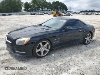 2015 Mercedes-Benz SL 400 with VIN WDDJK6FA7FF034482, listed as a Copart auction lot 66353575 with 106,624 mi miles and Clean title. Bid and sale history available at DreamBid. Image 1.