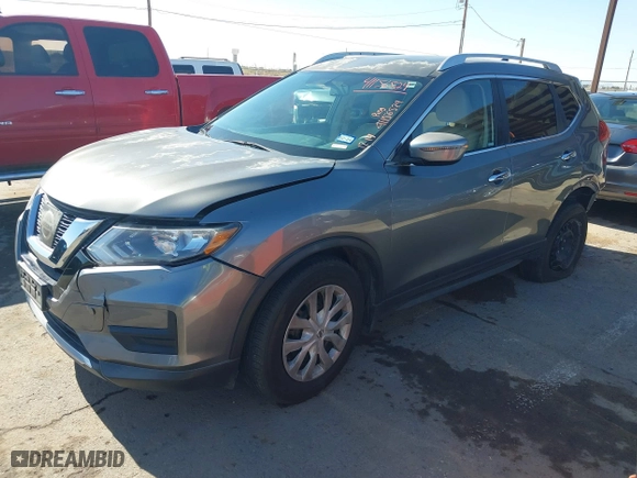 2017 Nissan Rogue S with VIN KNMAT2MT8HP573095, listed as a IAAI auction lot 41156524 with 45,628 mi miles. Bid and sale history available at carsss.com. Image 17.