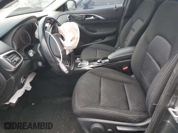 2017 Infiniti QX30 Sport with VIN SJKCH5CP8HA035190, listed as a Copart auction lot 41822215 with 112,921 mi miles and Salvage title. Bid and sale history available at DreamBid. Image 7.