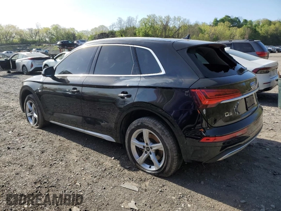 2023 Audi Q5 Premium with VIN WA1ABAFY9P2039132, listed as a Copart auction lot 54723375 with 83,135 mi miles and Salvage title. Bid and sale history available at DreamBid. Image 2.