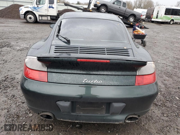 2001 Porsche 911 Carrera S with VIN WP0AB29971S687446, listed as a Copart auction lot 85160124 with 89,577 mi miles and Salvage Title. Bid and sale history available at carsss.com. Image 6.