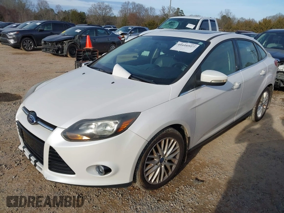 2013 Ford Focus Titanium with VIN 1FADP3J22DL167324, listed as a IAAI auction lot 41616927 with 127,259 mi miles and . Bid and sale history available at carsss.com. Image 17.