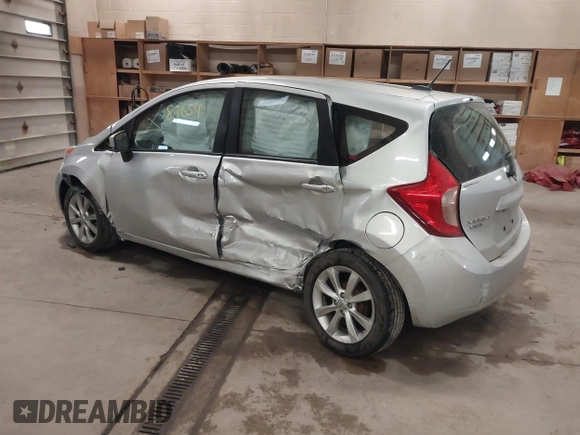 2015 Nissan Note SV with VIN 3N1CE2CP9FL428408, listed as a IAAI auction lot 41683654 with 114,288 mi miles and . Bid and sale history available at DreamBid. Image 3.