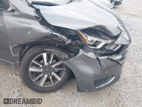 2024 Nissan Versa S with VIN 3N1CN8DV4RL831278, listed as a IAAI auction lot 40341027 with 2,123 mi miles and . Bid and sale history available at DreamBid. Image 6.