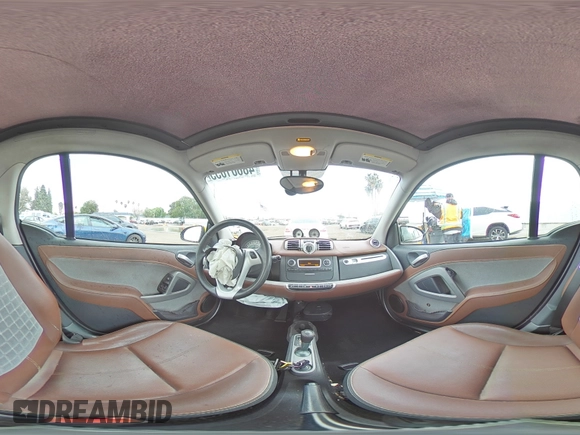 2014 Smart fortwo Pure with VIN WMEEJ3BAXEK745569, listed as a Copart auction lot 48601055 with 114,673 mi miles and Salvage title. Bid and sale history available at DreamBid. Image 12.