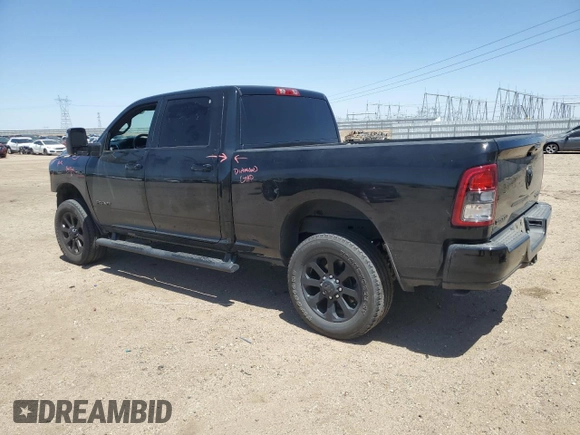 2024 Ram 2500 Big Horn z VIN 3C6UR5DL0RG298980, wystawiony jako Copart lot #59117305 z przebiegiem 16 610 mil mil oraz Szkoda całkowita • Salvage title. Historia ofert i sprzedaży dostępna na DreamBid. Obrazek 2.