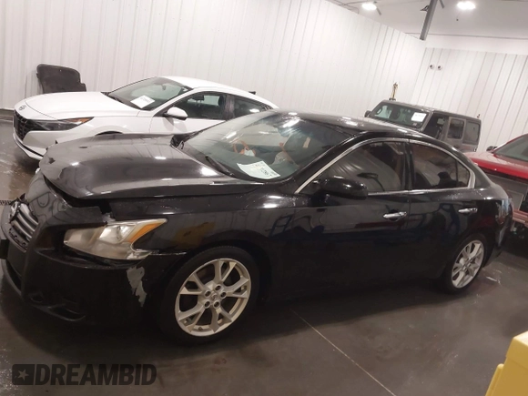 2014 Nissan Maxima S with VIN 1N4AA5AP7EC442232, listed as a IAAI auction lot 41712867 with 120,605 mi miles and . Bid and sale history available at DreamBid. Image 14.